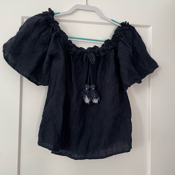 Madison Mathews Off the Shoulder Top - Picture 1 of 3